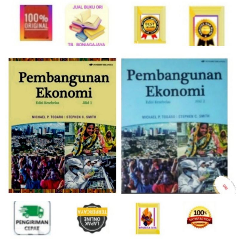 Buku Pembangunan Ekonomi Edisi Ke 11 Jilid 1 & 2 - Todaro