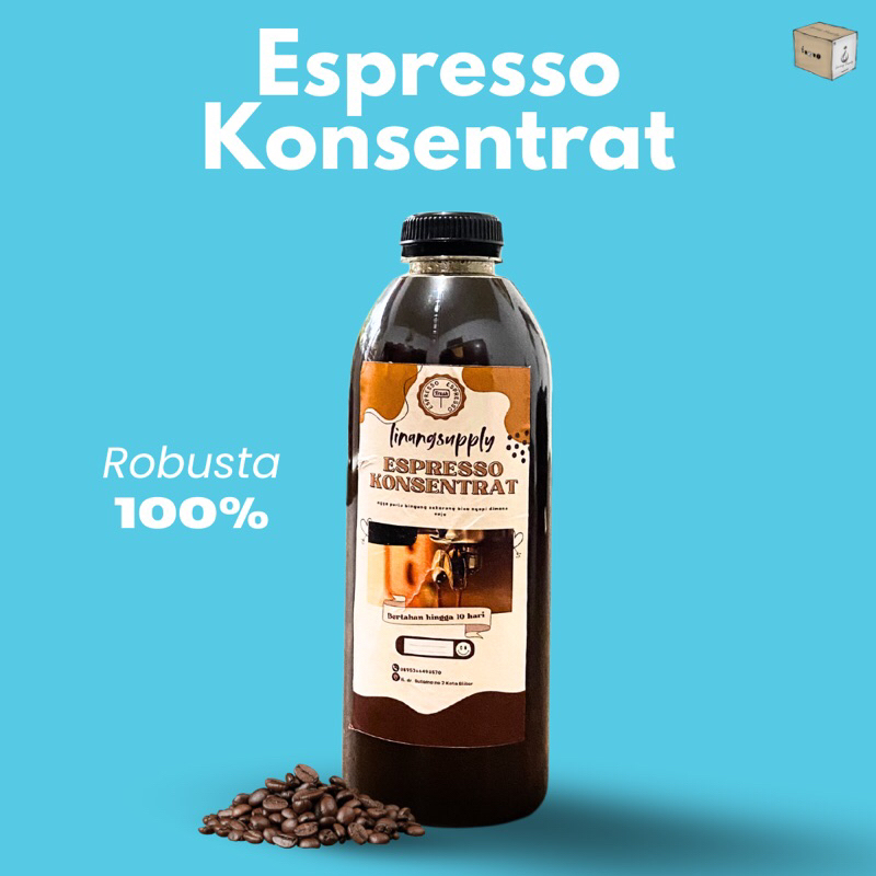 

Espresso konsentrat full robusta 100%
