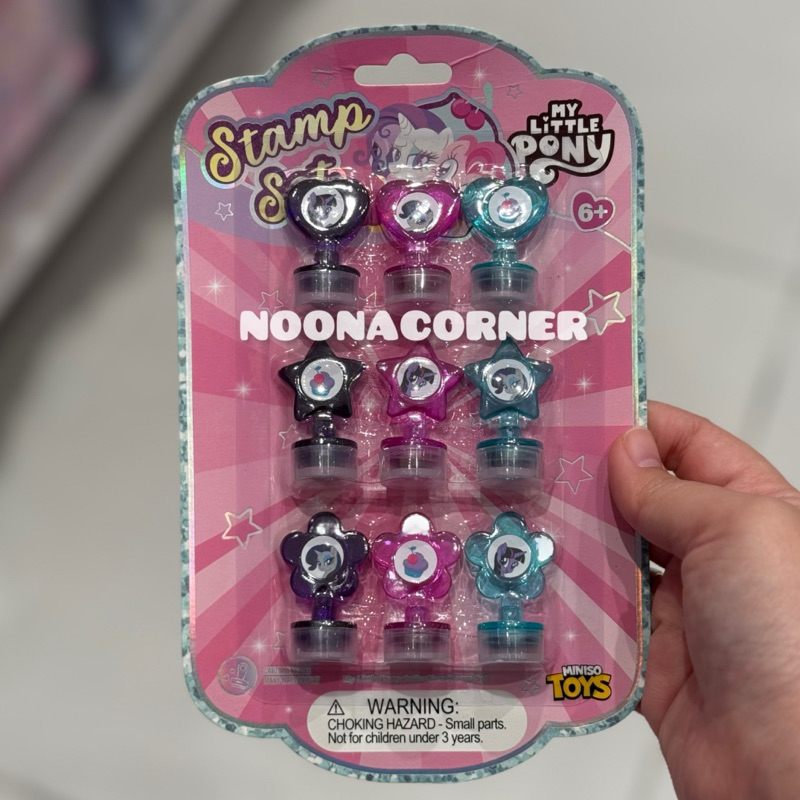 

Miniso x My Little Pony ‼️ Stamp Set / Stempel My Little Pony Collections (9 pcs)