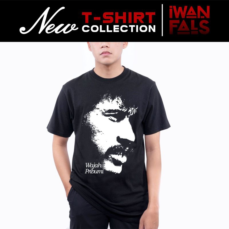 Iwan Fals - Kaos Iwan Fals - Wajah Pribumi - Kaos Oi - Akugilastore