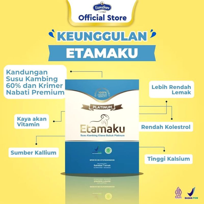 

Susu Etawa Etamaku Untuk Asam Lambung Dan Pencernaan Susu Kambing Etamaku