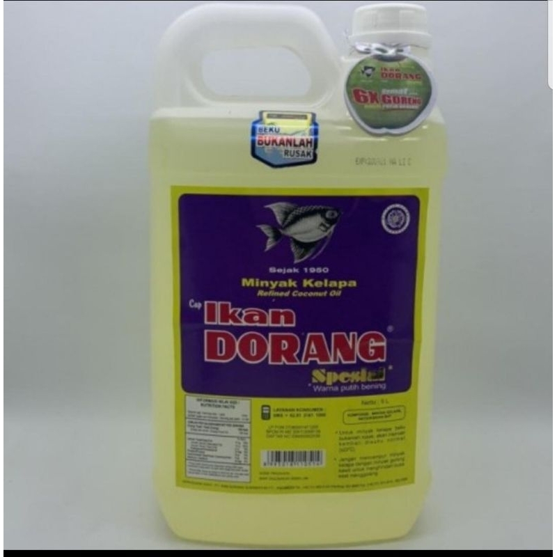 

RB Minyak Ikan Dorang 5 lt Kemasan Jerigen