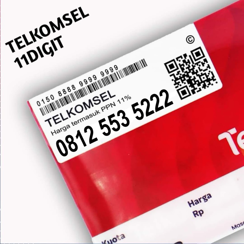 Nomor Cantik Simpati 11 Digit