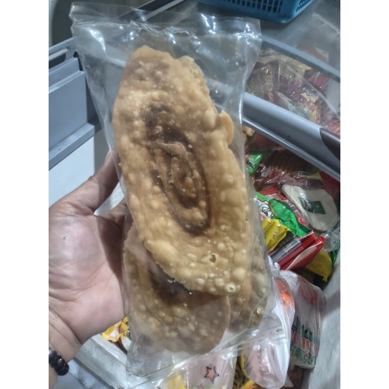 

Kerupuk Raja manis gula dan coklat