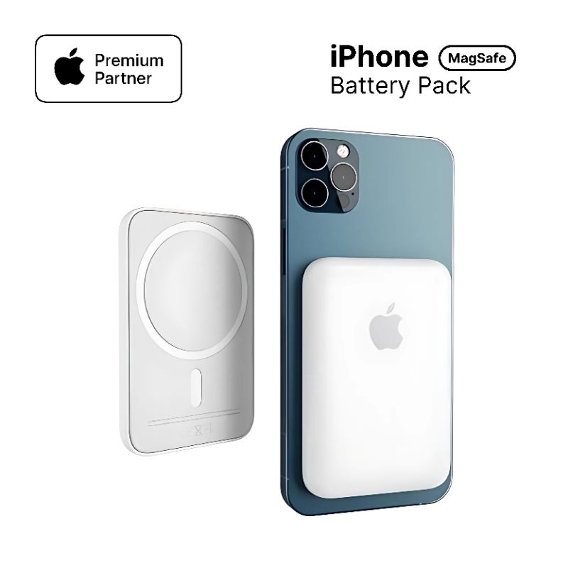 20W MagSafe Battery Pack 5000mAh Wireless Charging Power Bank Lightning for iPhone & AirPods Pro Gar