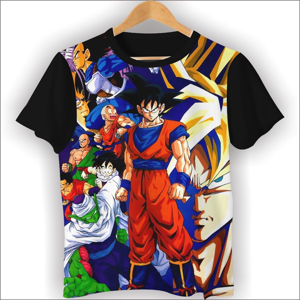 Baju Kaos Anak DragonBall Z 3D