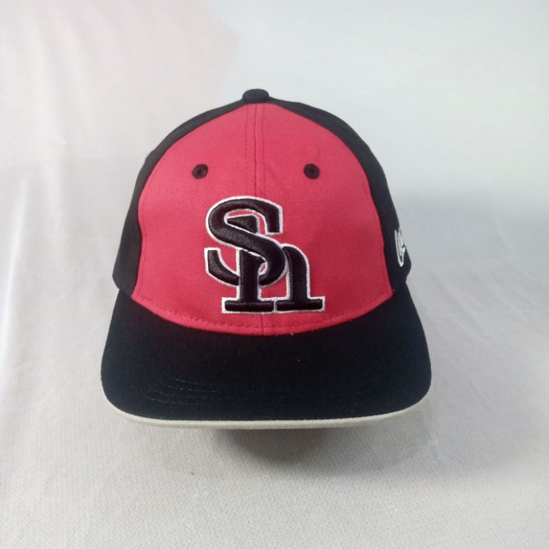 Topi Snapback Vintage Fukuoka Softbank Hawks Baseball Team Original