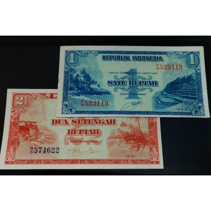 uang seri pemandangan