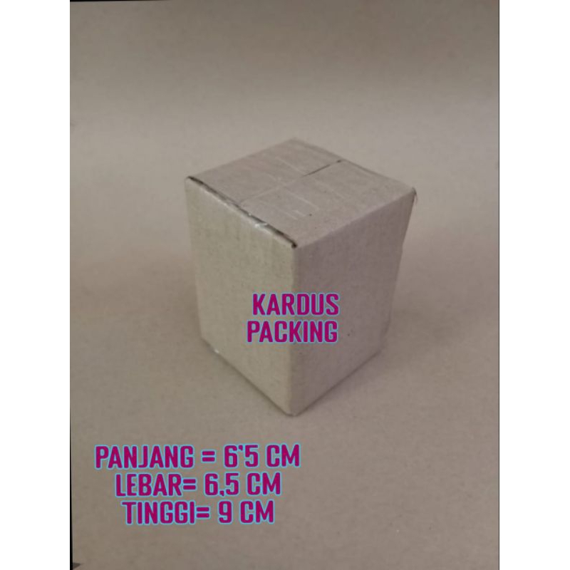 

kardus packing UK 6'5x6'5x9 kardus kecil kardus besar