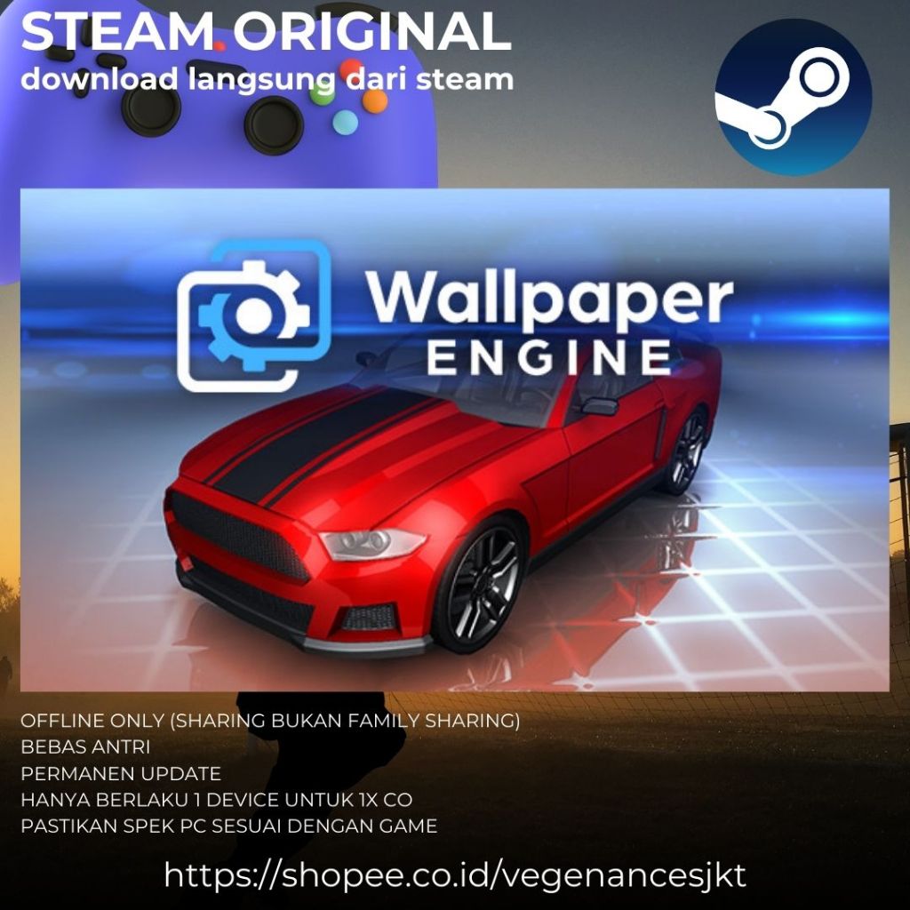 Wallpaper Engine PC Game Sharing Original + Latest Update