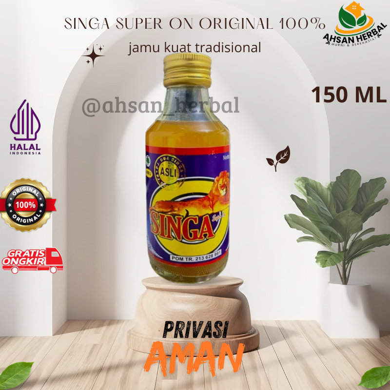 

singan super on tradisional jamu herbal