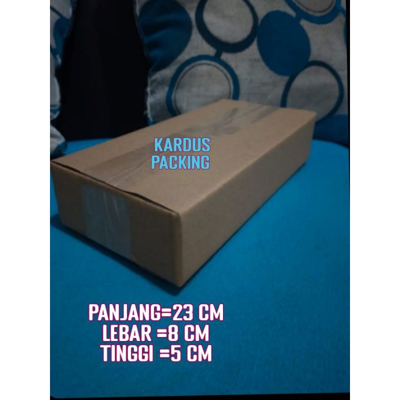

kardus packing UK 23x8x5 kardus kecil kardus besar