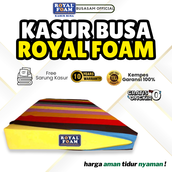 KASUR BUSA 140X200 KASUR SPON ROYAL FOAM