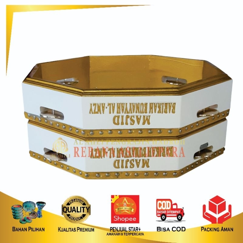 REBANA HADROH BAS SEGI 8 UKIR NAMA BERKUALITAS