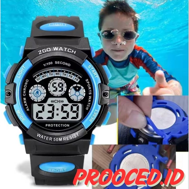 JAM TANGAN ANAK DIGITAL ANTI AIR
