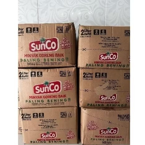 

Minyak Sunco 1 Dus 2 Liter Isi 6Pcs