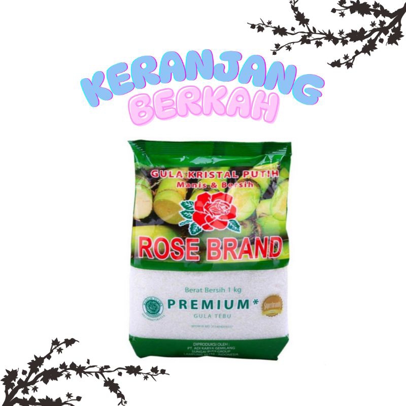 

Gula Rose Brand hijau @1 Kg