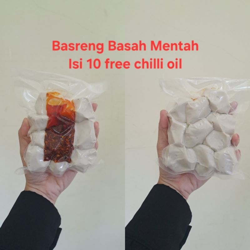 

BASRENG BASAH CHILI OIL ISI 10
