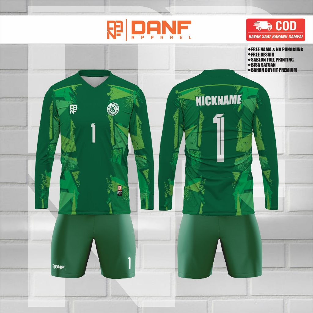 Jersey Kiper Futsal Printing Jersey Bola