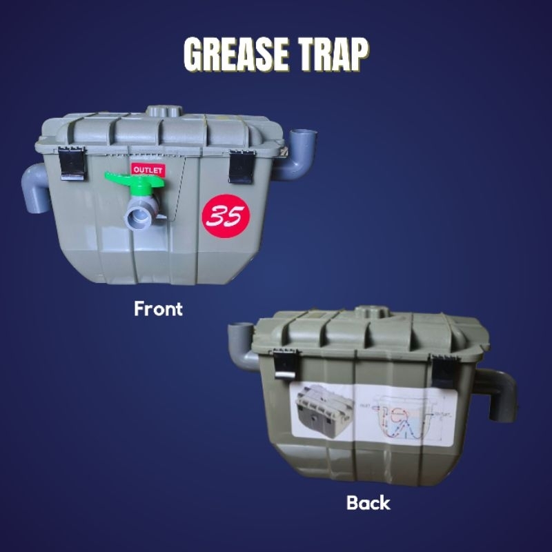 GREASE TRAP PLASTIC | PENYARING MINYAK WASTAFEL | PERANGKAP MINYAK