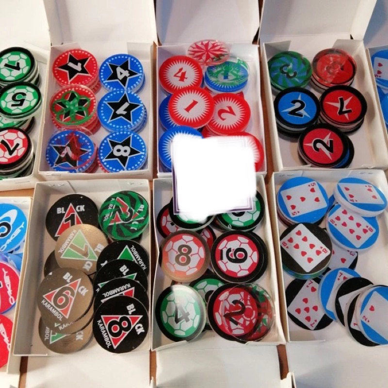 koin karambol coin biji buah karambol 1 set original