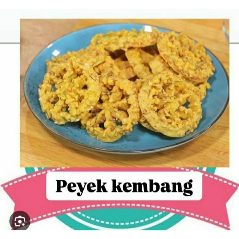 

peyek kembang