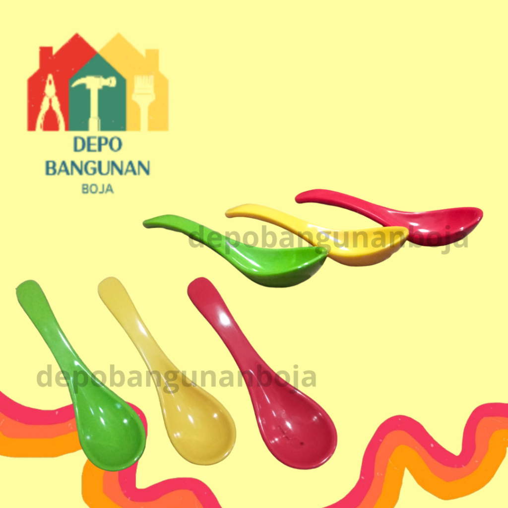 (SS-101) Sendok Bebek Melamin / Sendok Melamin / Sendok