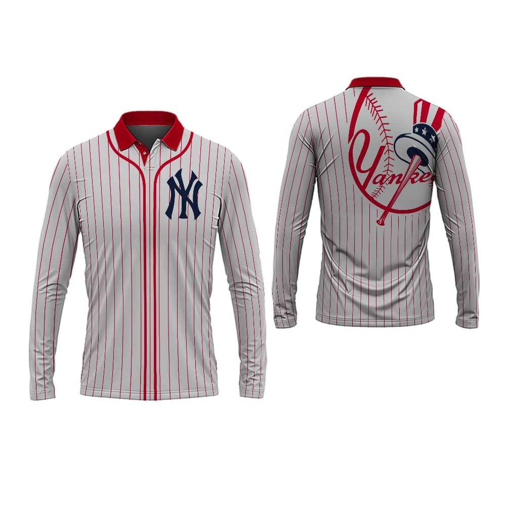 BAJU JERSEY Baseball Kaos Pria Wanita Tangan Panjang