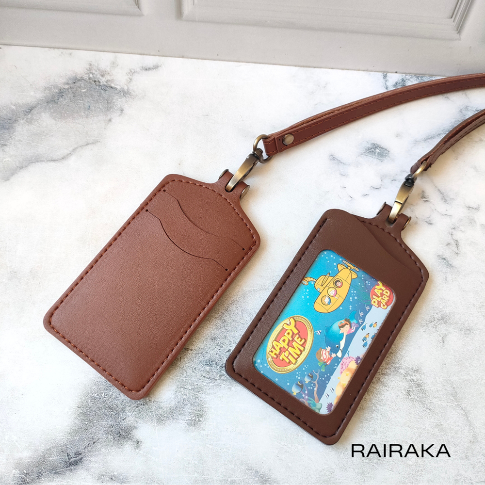 

ATK9 ID Card Holder Kulit Name Tag Model Snature Terbaru
