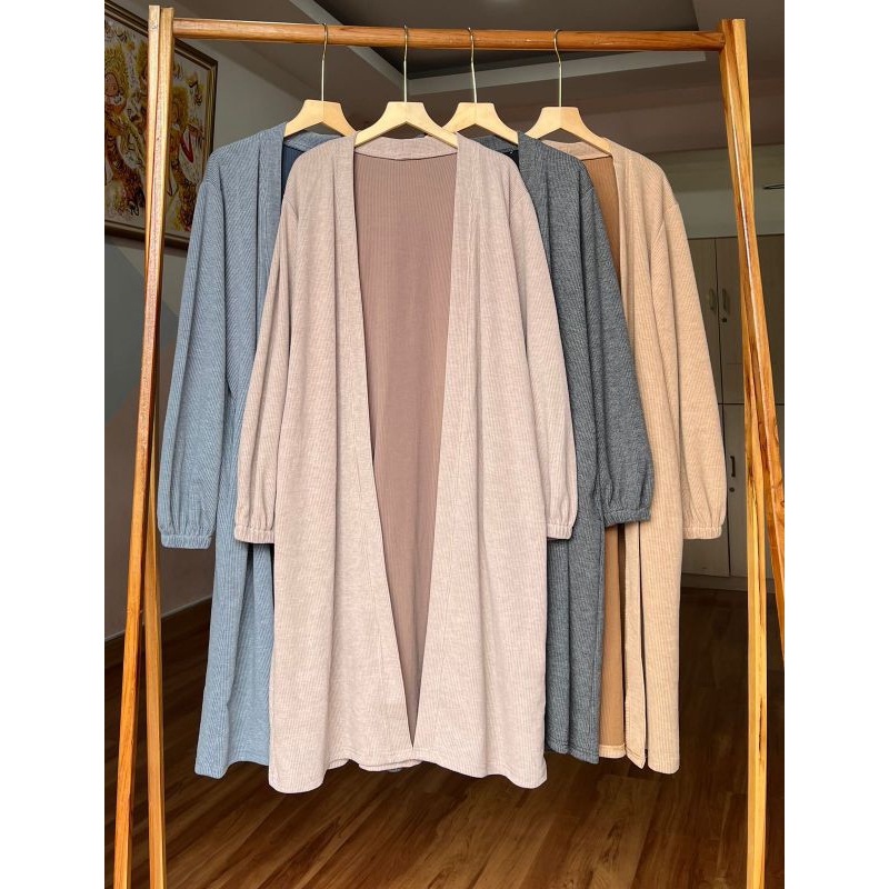 GAMIS BLAZER WANITA KNIT PREMIUM GAMIS LEBARAN 2025