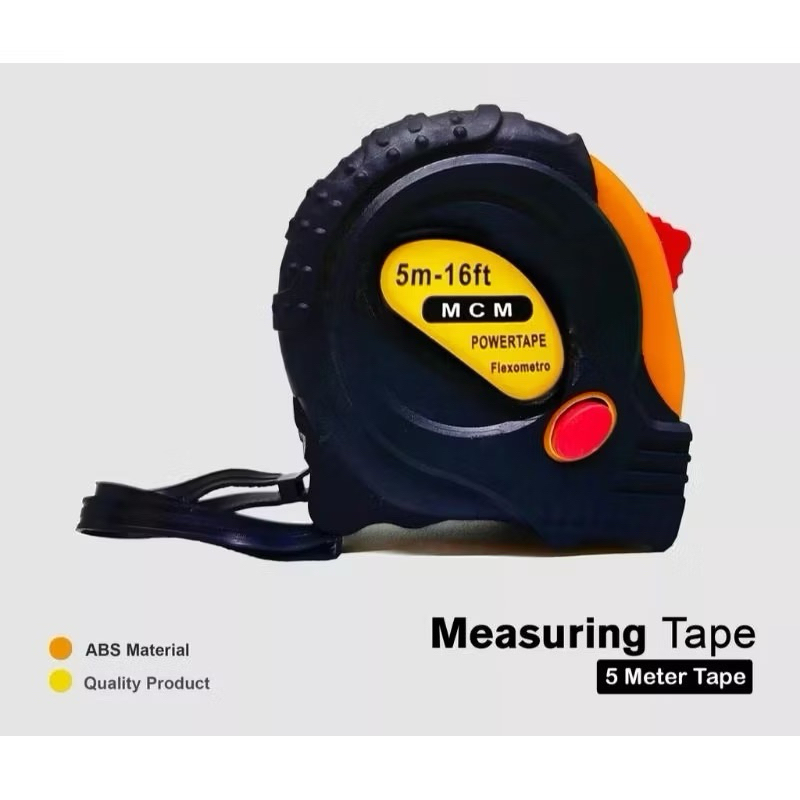 Meteran 5 Meter Tukang Bangunan - Meteran Roll Bangunan