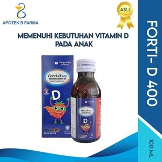 FORTI D SYRUP 400 IU 100 ML - Vitamin Anak D3 400 IU