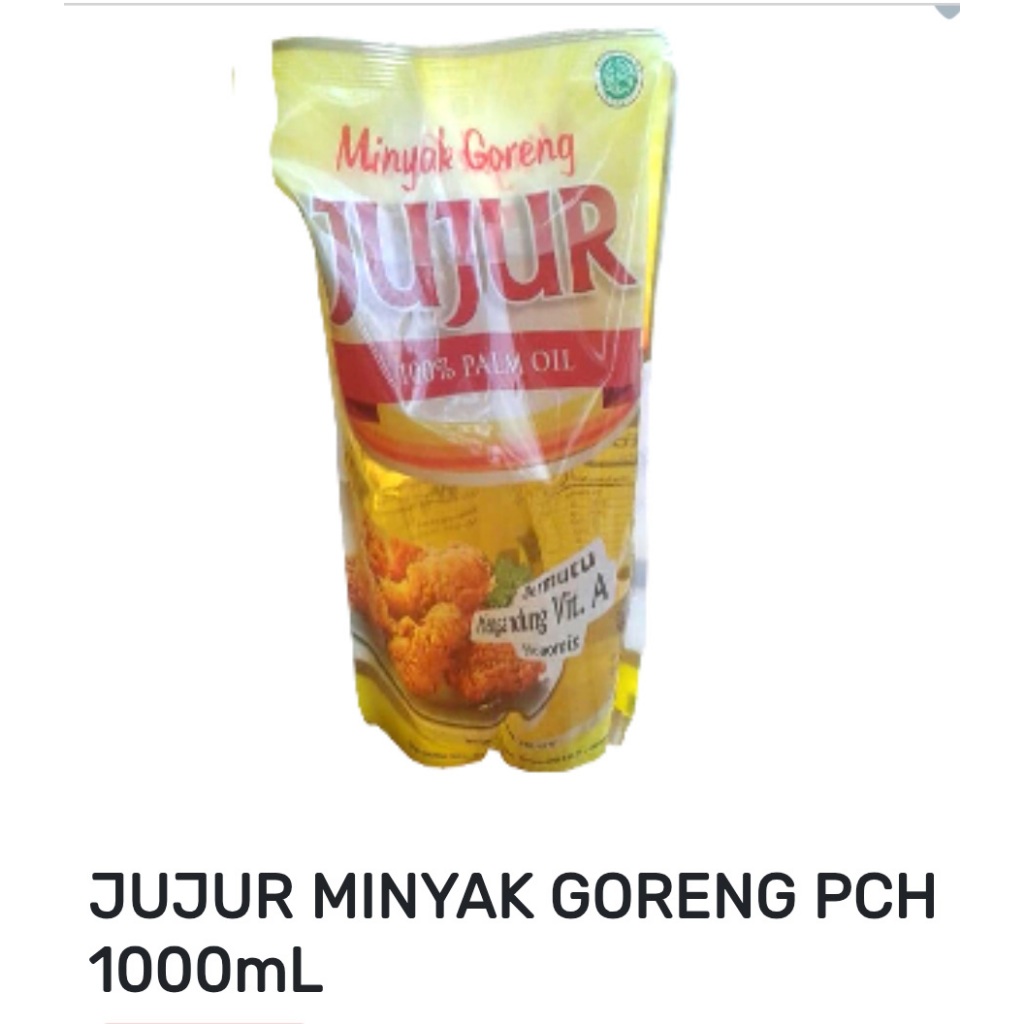 

MINYAK KEMASAN JUJUR 1 LITER