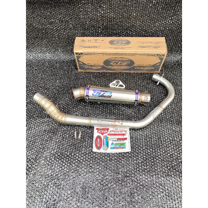 KNALPOT CTS KOMPETISI TERBARU CB GL MP TIGER