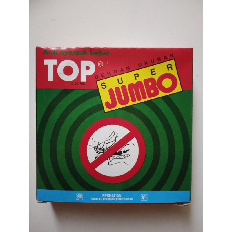 Obat Nyamuk Bakar Top Jumbo isi 5 Keping