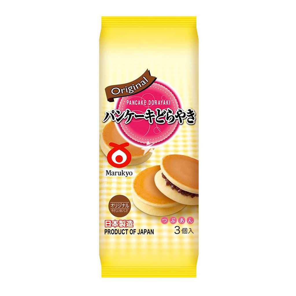 

Marukyo Pancake Dorayaki Original 3 Pcs 190 Gr