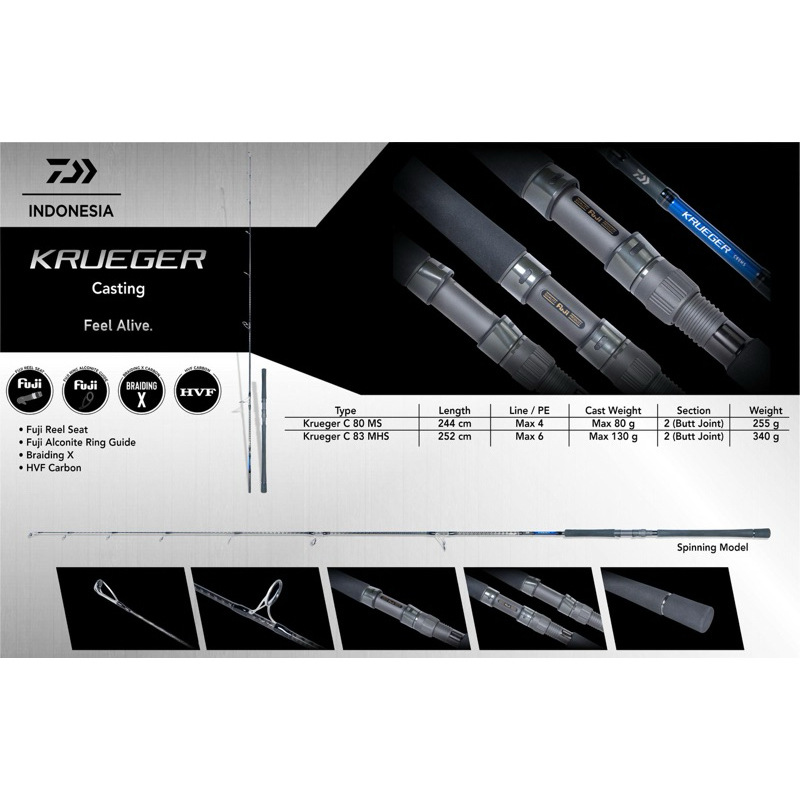 Joran Daiwa Casting Krueger