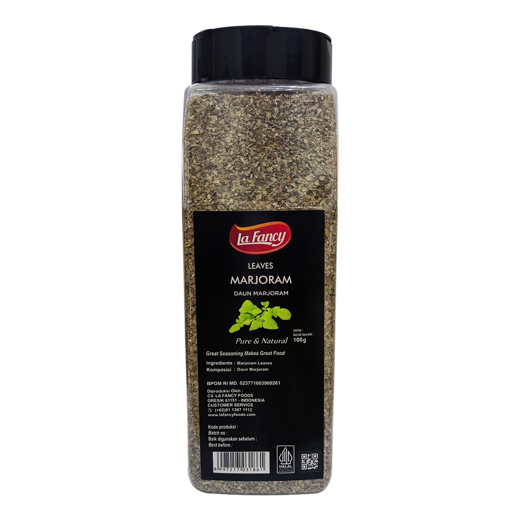 

La Fancy Foods Daun Marjoram 100% Murni 100g