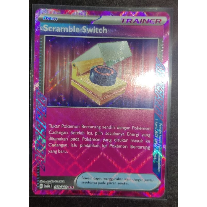 Pokemon Indonesia - SCRAMBLE SWITCH (ACE SPEC)