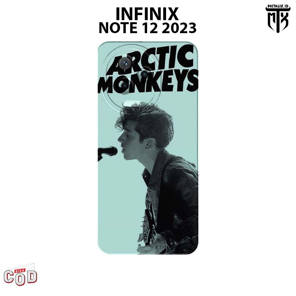 Casing INFINIX NOTE 12 2023 - Case INFINIX NOTE 12 2023 BAND ARCTIC MONKEYS SOFTCASE PROCAMERA CASE 