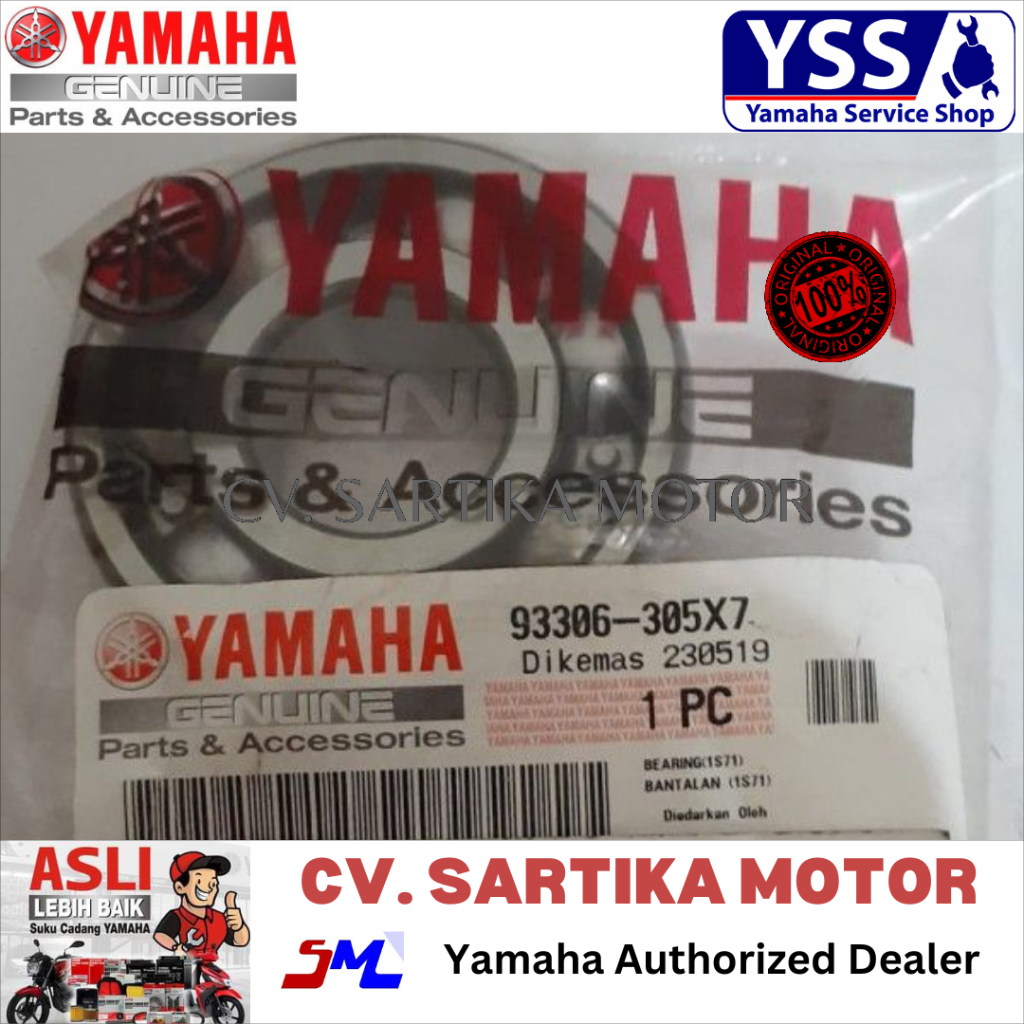 Laher Kruk As Kanan JUP MX , VIXION / Bearing (1S71)  / 93306-305X7