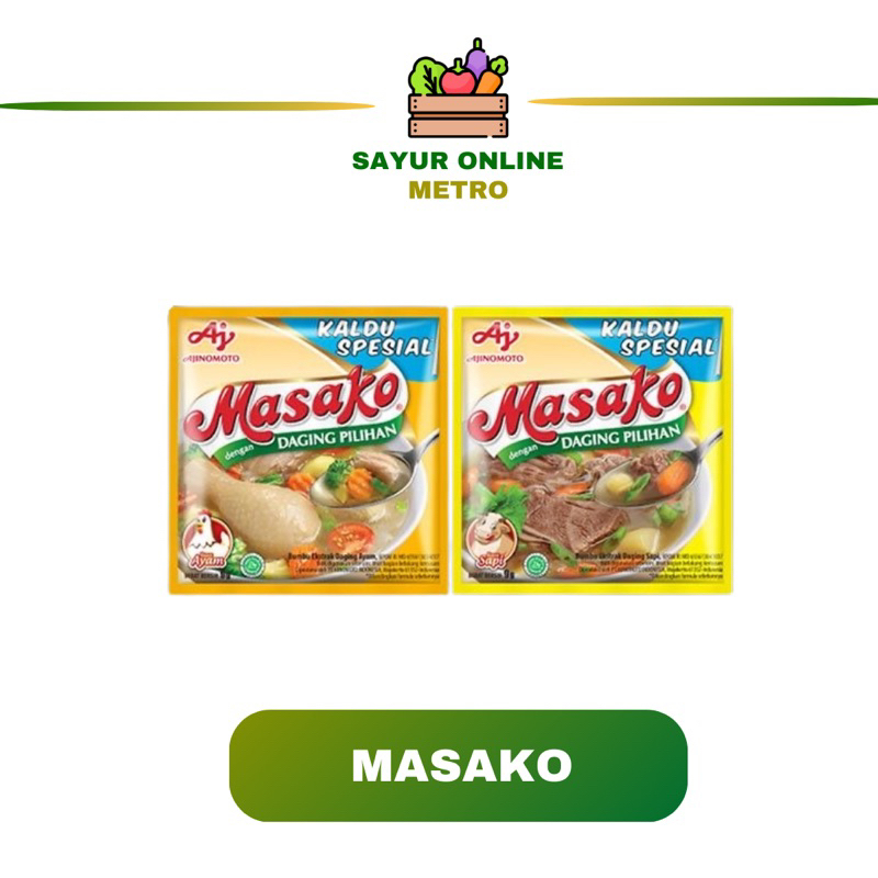 

Masako 2 pcs - Sayur Online Metro