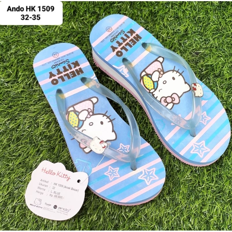 Sandal Wedges Anak Perempuan HK 1509 ANDO - Sandal Jepit - Size 32-35