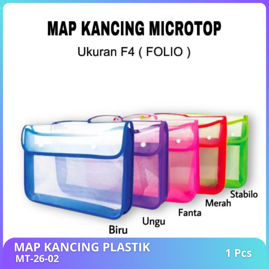 

HD Map Zipper Kancing 2 Tas Sekolah School Bag Tas Document Map