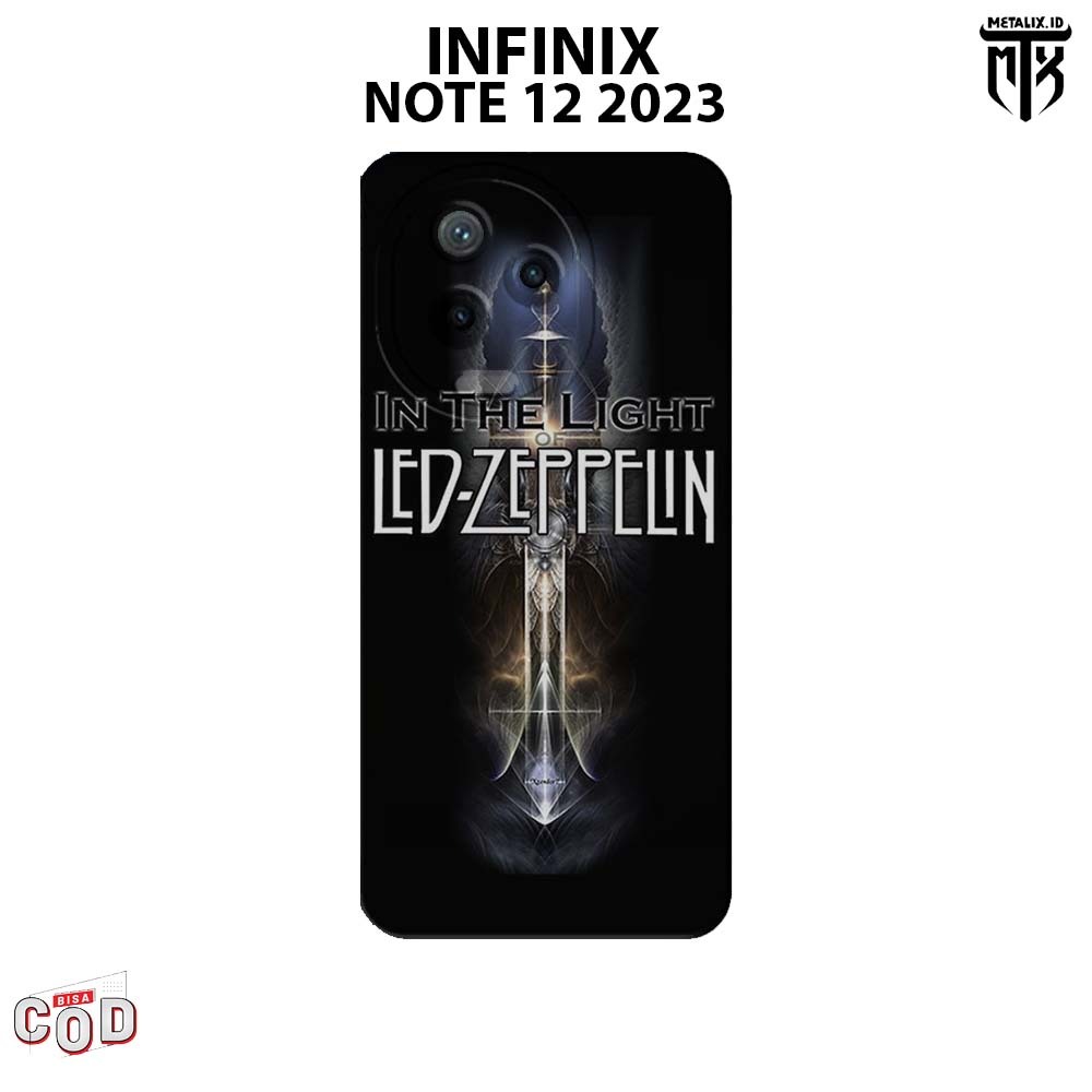Casing INFINIX NOTE 12 2023 - Case INFINIX NOTE 12 2023 BAND LED ZEPEELIN SOFTCASE PROCAMERA CASE HA