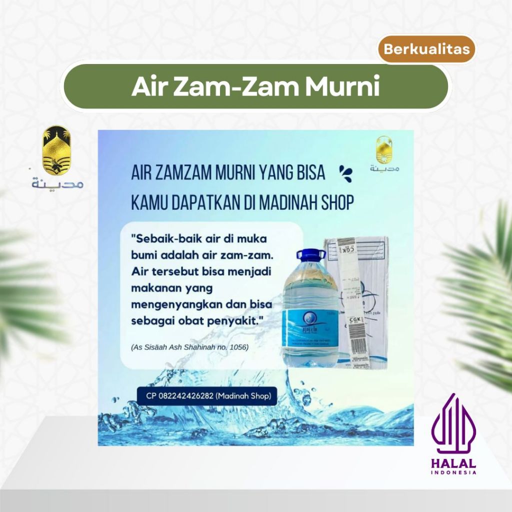 

AIR ZAMZAM ASLI 100% ORIGINAL REPACKING 500ml 250ml 80ml | OLEHOLEH HAJI DAN UMROH SEMARANG