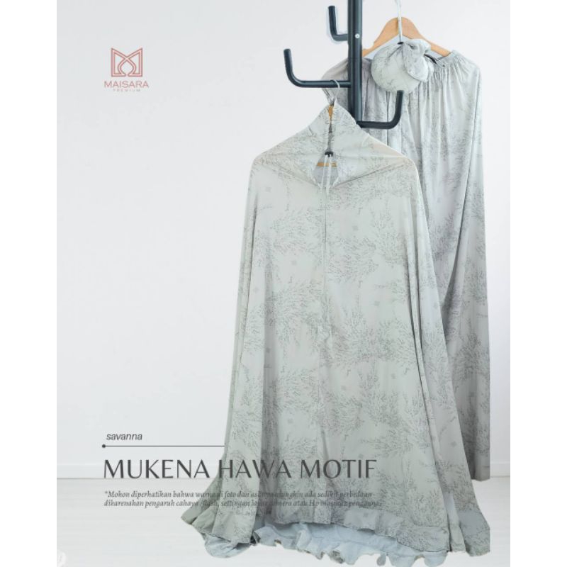 Mukena Maisara Hawa Motif Savanna