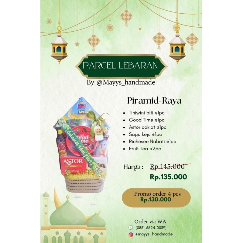 

Parcel / Hampers Lebaran