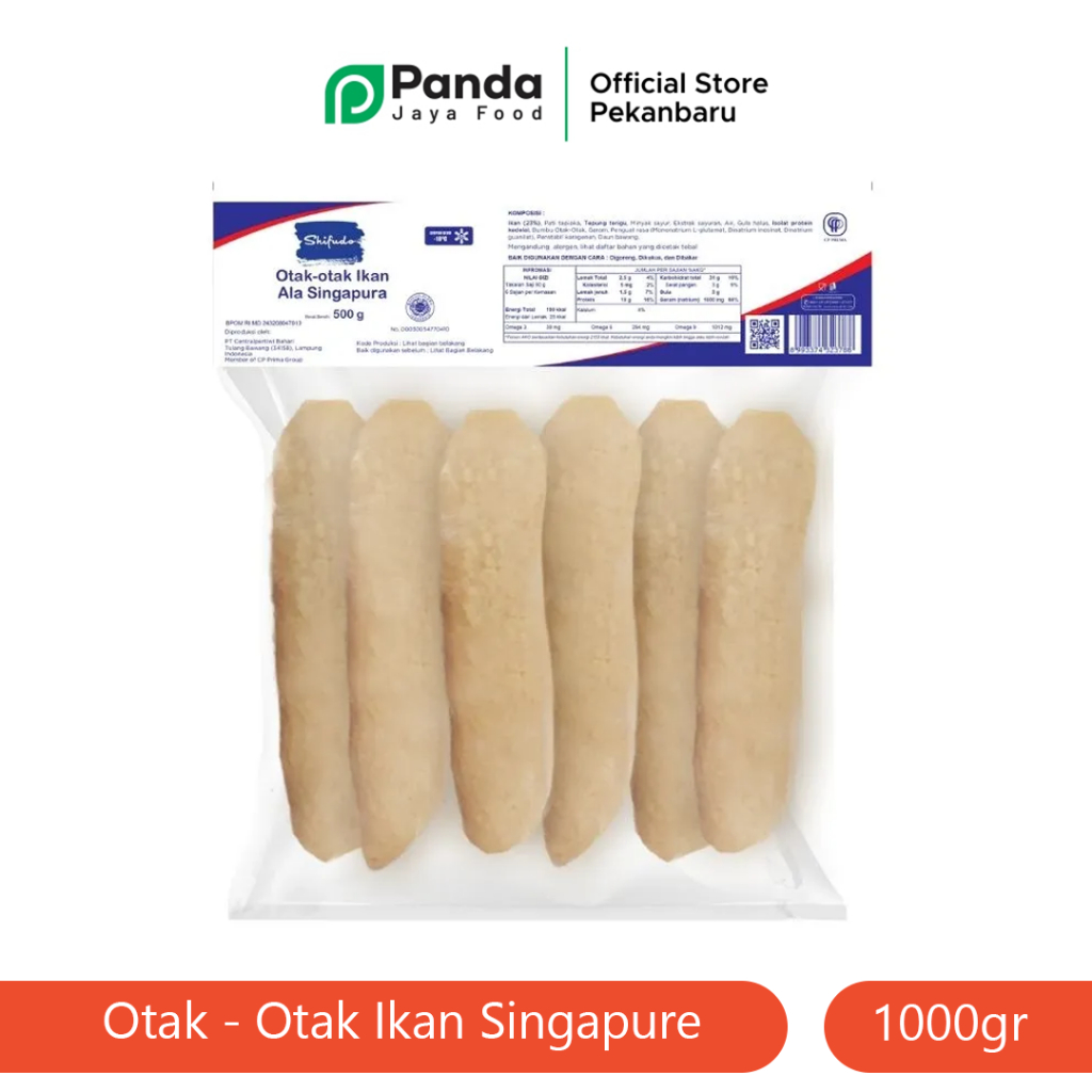 

Shifudo Otak - Otak Ikan Singapore 1000 Gram