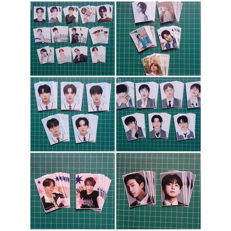 OBRAL❗️READY STOCK✨️ PAKET PAS PHOTO / ID CARD FREEBIES UNOFFICAL KPOP NCT DREAM RENJUN, SEVENTEEN S